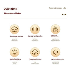 (Noigoa) Raindrop Aroma Humidifier